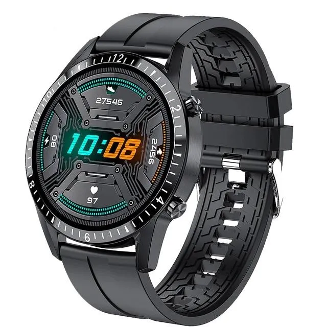 2021 Full circle touch screen Bluetooth call smart watch