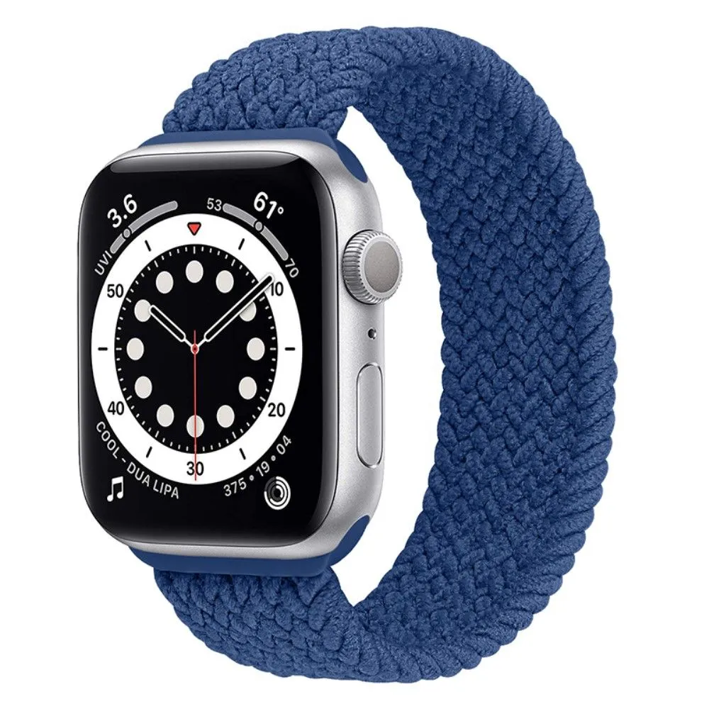 Apple Watch (41mm) elastic watch strap - Blue / Size: M