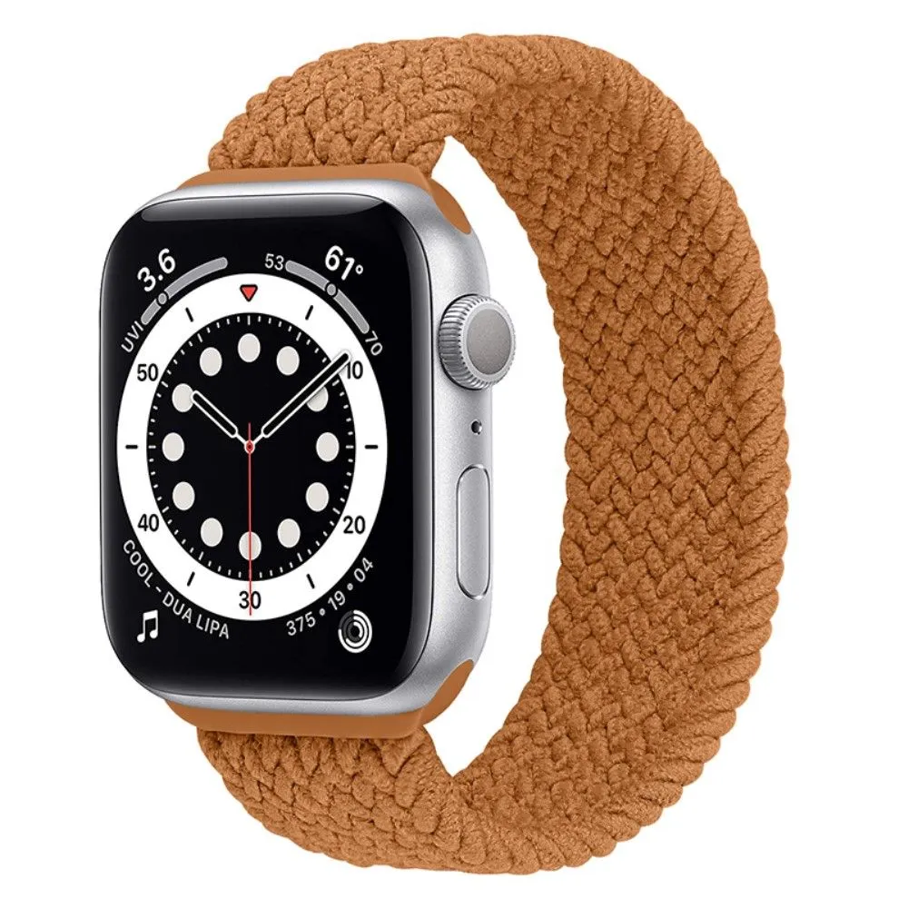 Apple Watch (45mm) elastic watch strap - Orange / Size: M