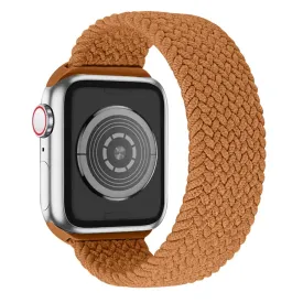 Apple Watch (45mm) elastic watch strap - Orange / Size: M