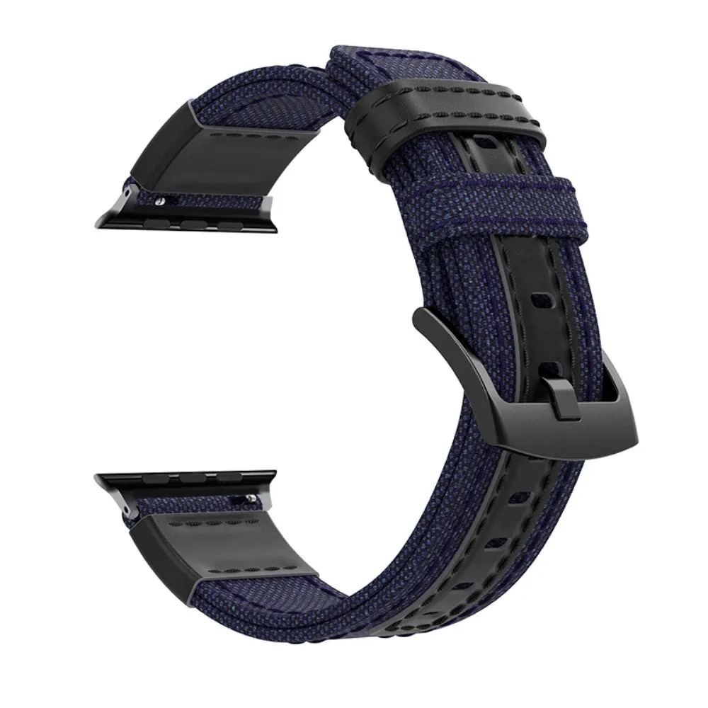 Apple Watch (45mm) nylon stylish watch strap - Blue