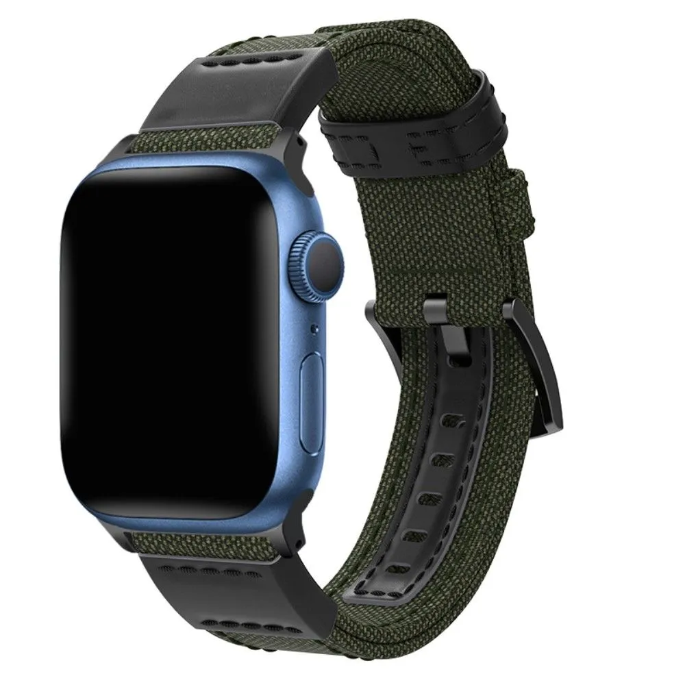 Apple Watch (45mm) nylon stylish watch strap - Blue