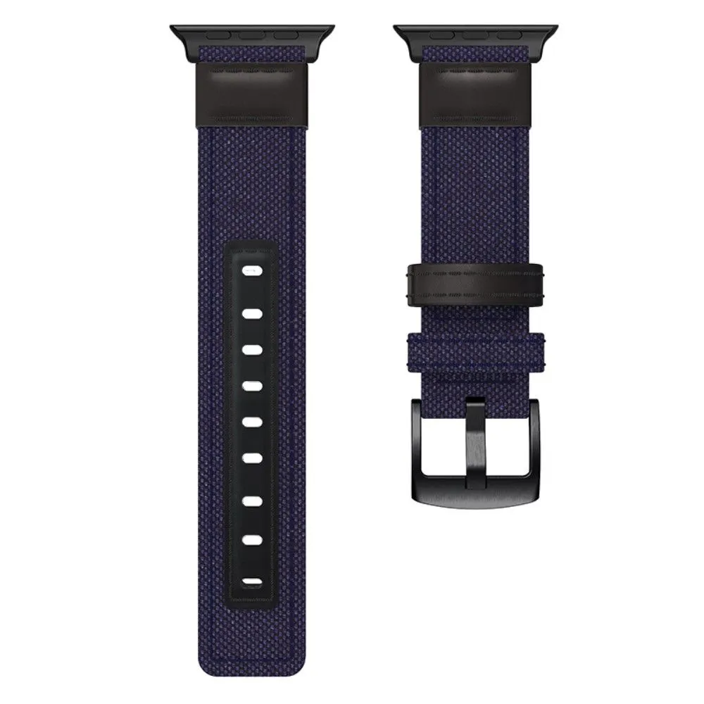 Apple Watch (45mm) nylon stylish watch strap - Blue