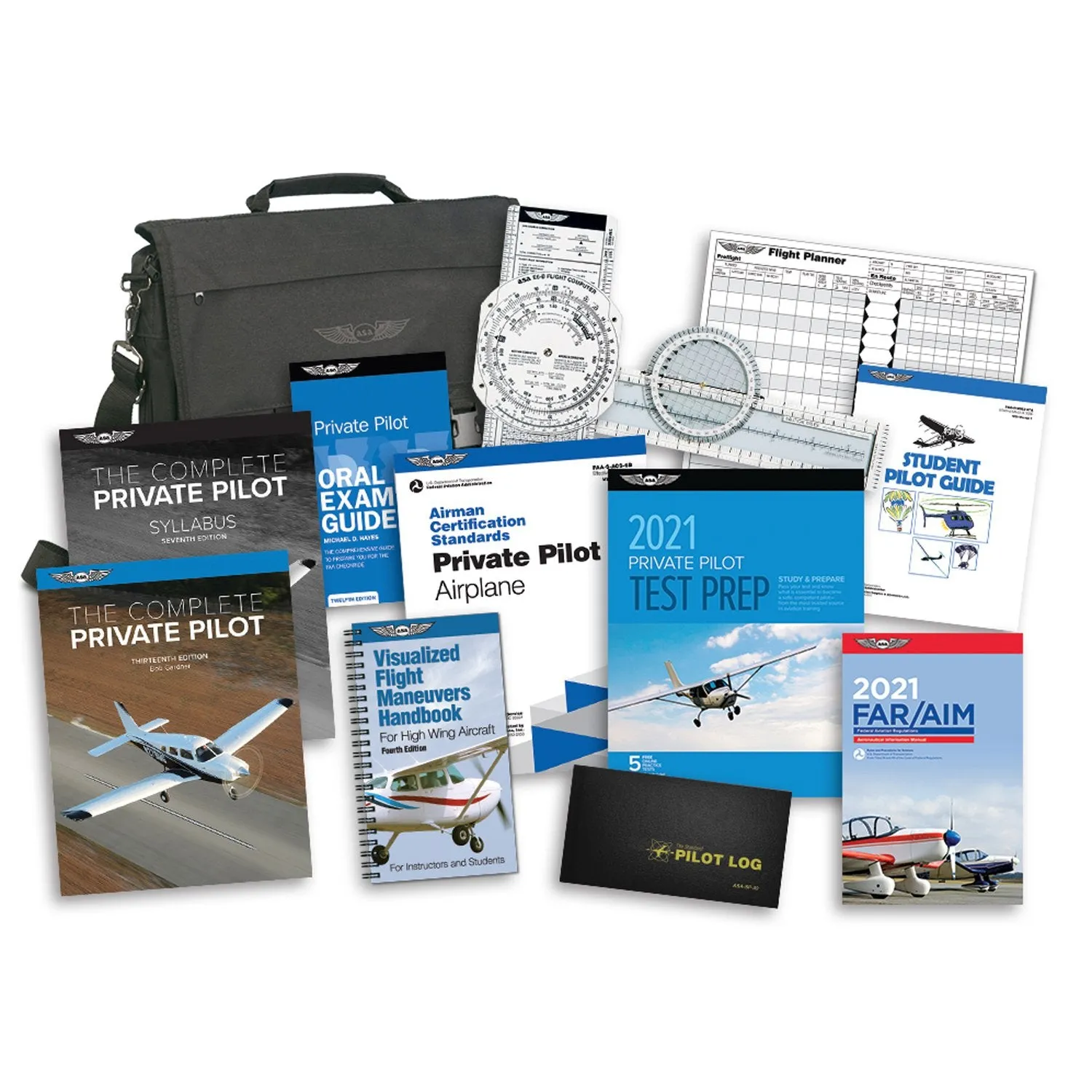 ASA - Complete Private Pilot Kit - Part 61 High Wing | ASAPVT61KIT