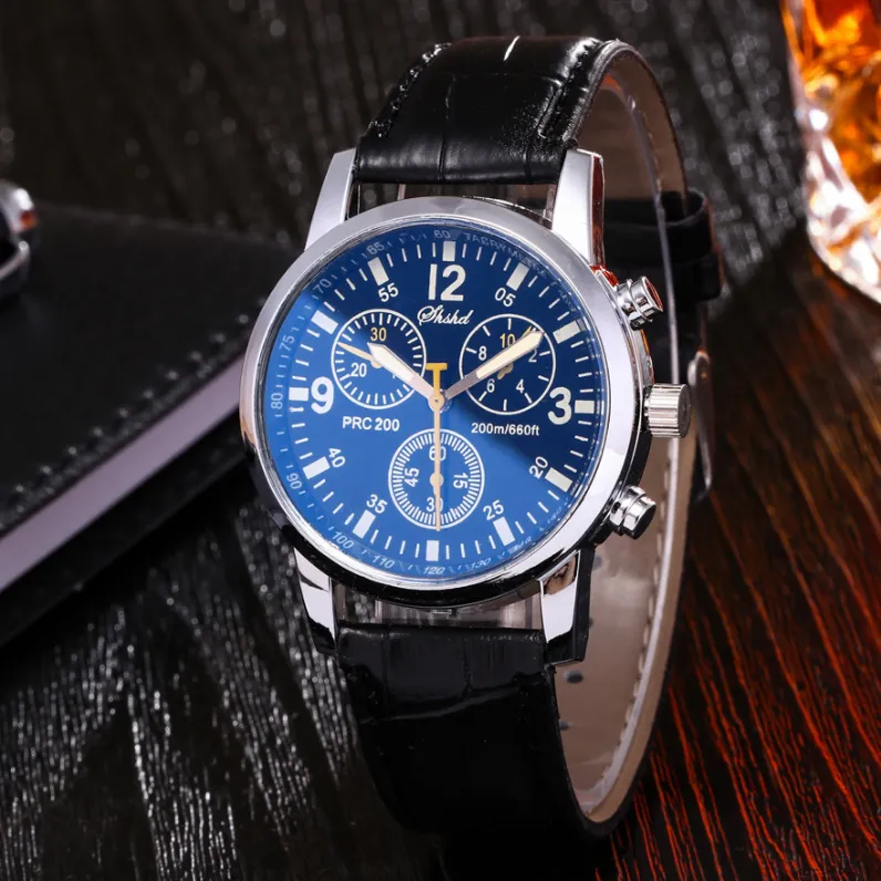 Belt Watch Men Student Sports Casual Fashion Quartz Watch