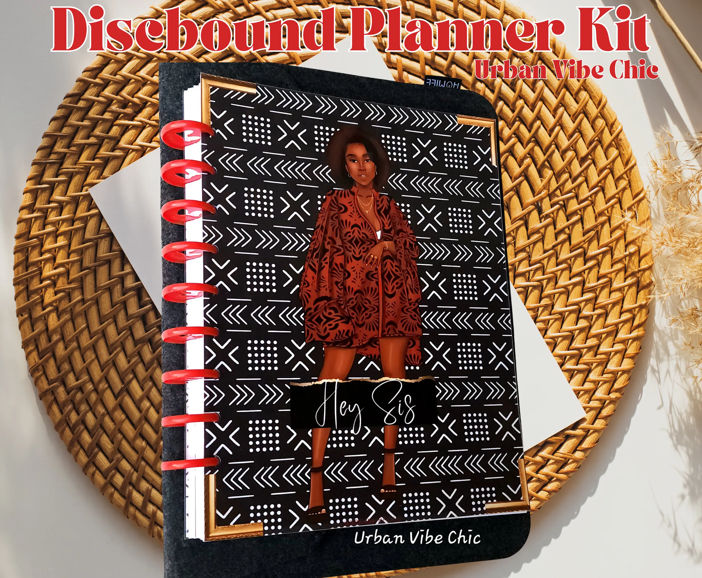 Black Girl Planner 2024, Undated planner, Black girl, Melanin Planner, Life planner, Business Planner, Discbound Planner, Urban Vibe Chic