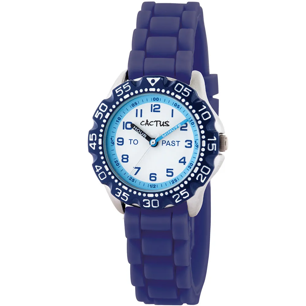 Cactus CAC148M03 Blue Time Teacher Kids Watch