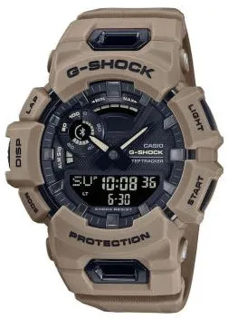 CASIO G-SHOCK ANALOGUE / DIGITAL BLUETOOTH BEIGE RESIN BAND GBA900UU-5A