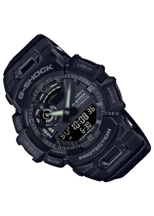 CASIO G-SHOCK ANALOGUE / DIGITAL BLUETOOTH BLACK GBA900-1A