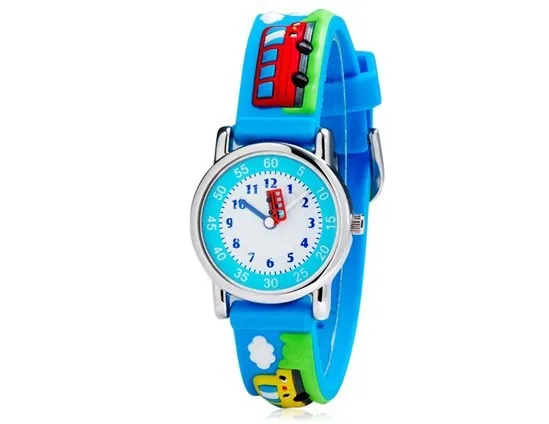 Children cartoon silicone watch