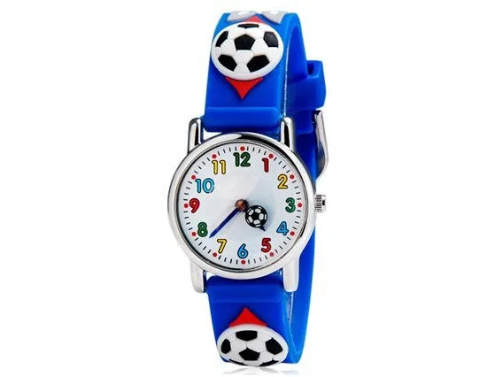 Children cartoon silicone watch