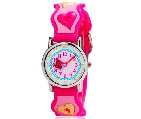 Children cartoon silicone watch