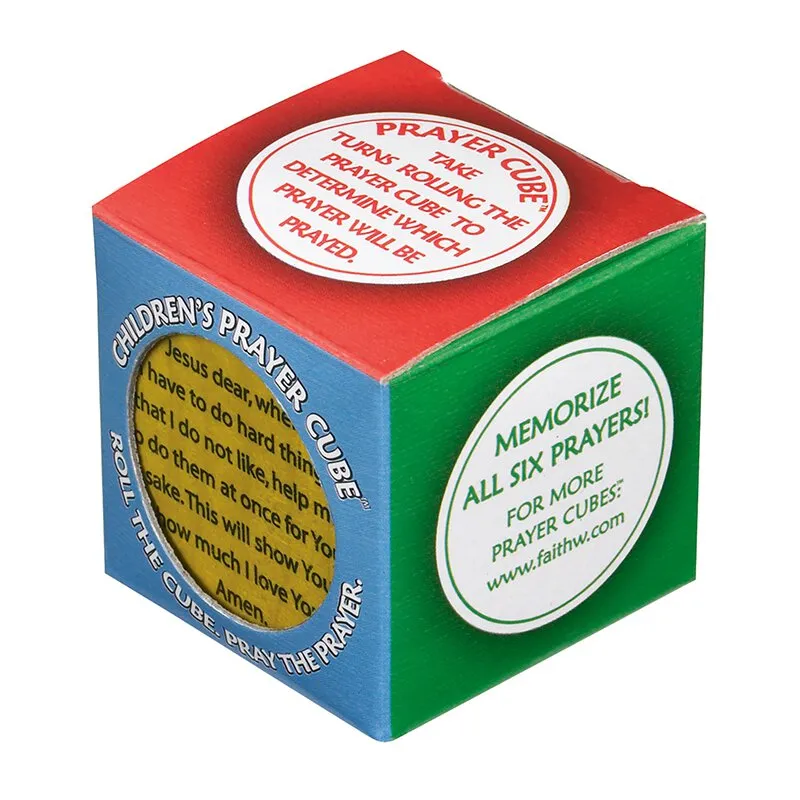 Childrens Prayer Cube