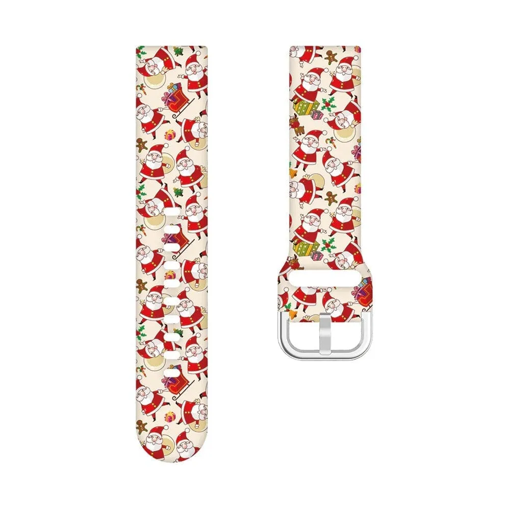 Christmas Watch Straps compatible with the Pixbee Kids 4g Video Smart Watch