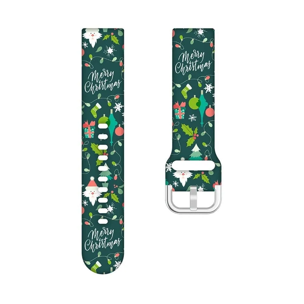 Christmas Watch Straps compatible with the Pixbee Kids 4g Video Smart Watch