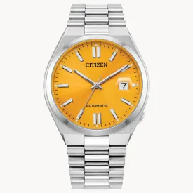 Citizen “TSUYOSA” Collection Yellow Automatic Watch NJ0150-56Z