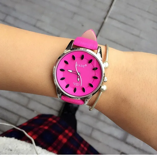 DADE Wrist Watch Women Watches 2017 Famous Brand Female Clock Quartz Watch Ladies Quartz-watch Montre Femme Relogio Feminino