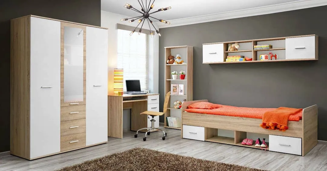 Dino DI-04 Bed with Drawers