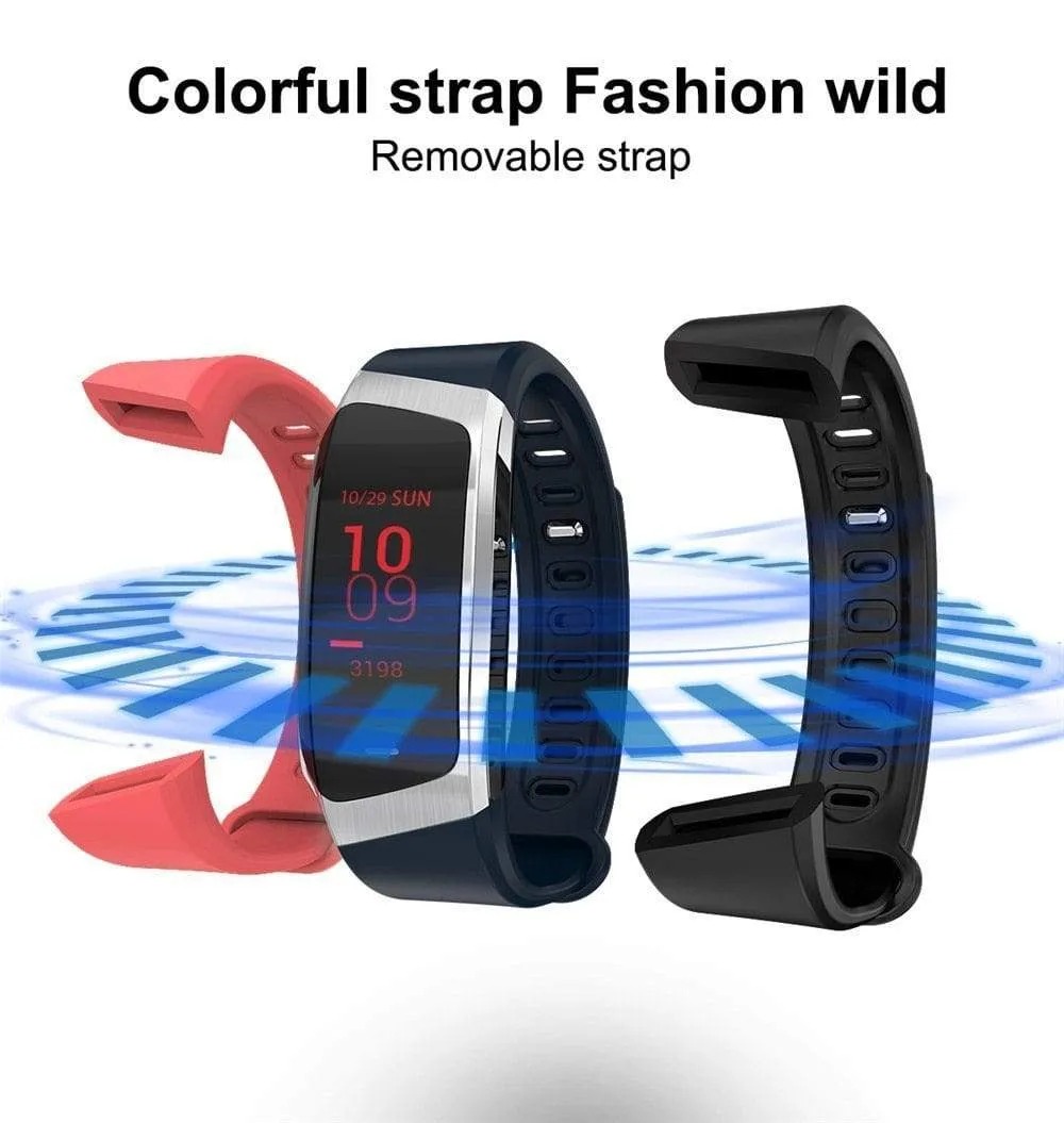 E18 Smart Band - Heart Rate Monitor, Sport Bracelet IP67 Waterproof Fitness Tracker