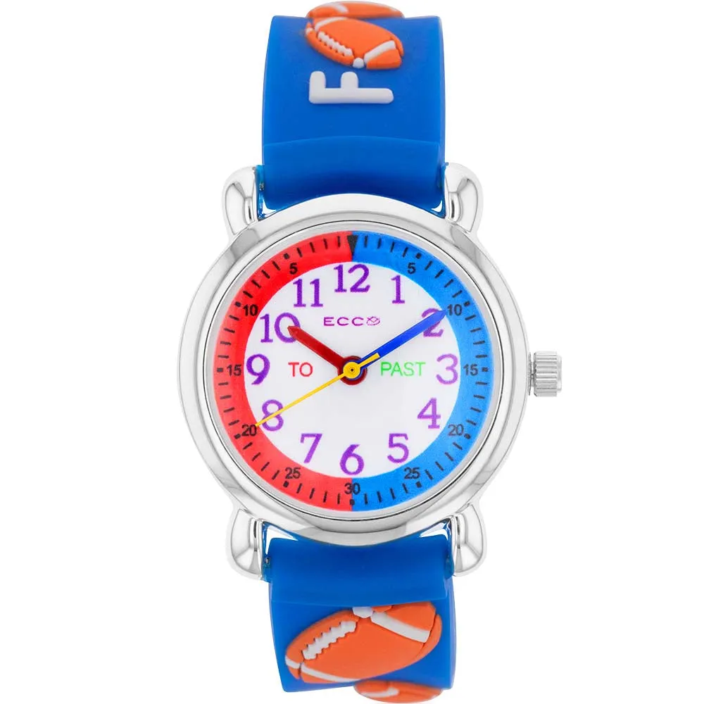 ECC Kids Football Blue Strap