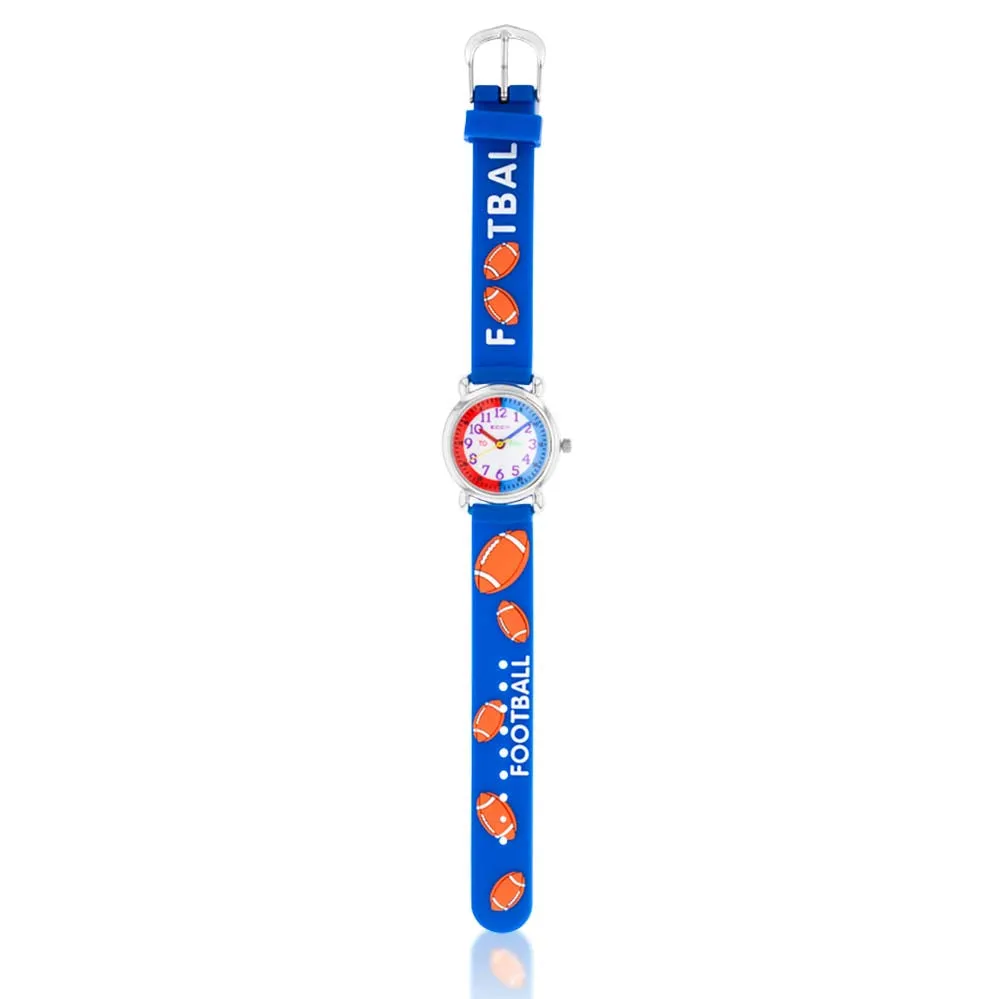 ECC Kids Football Blue Strap