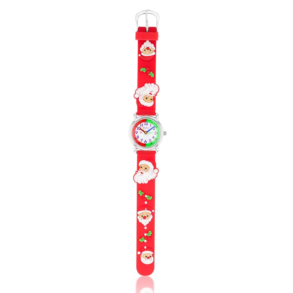 ECC Santa Claus Red Kids Watch