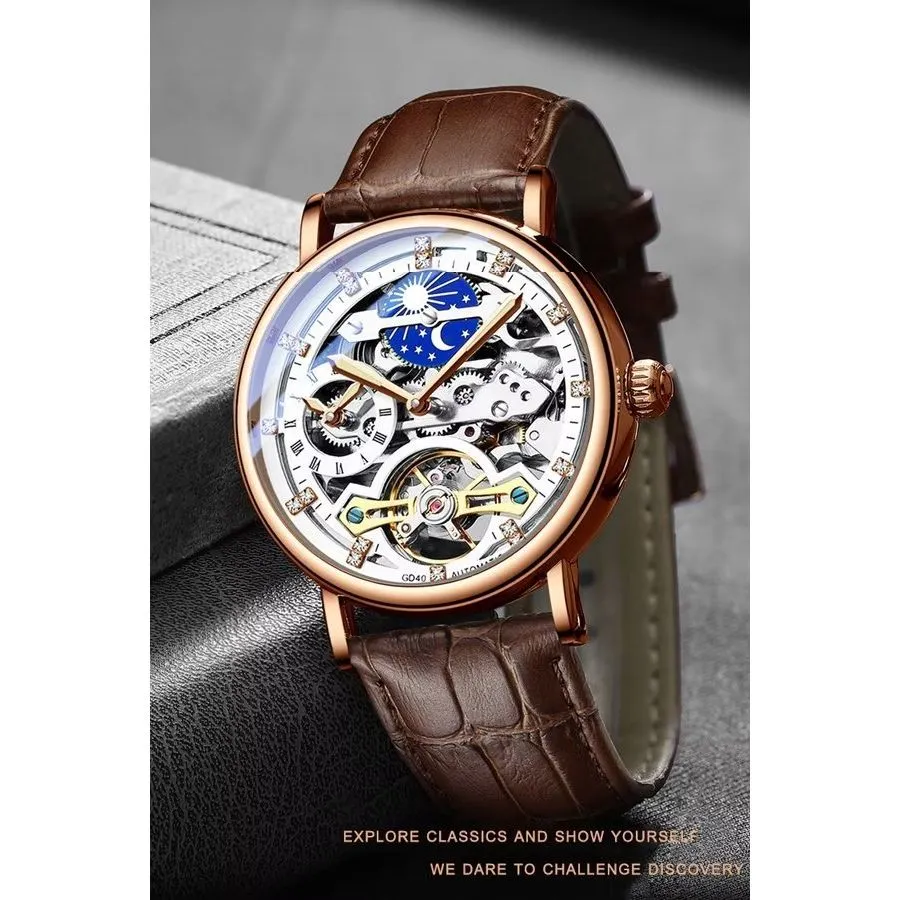 Elegant Quartz Crystal Glass Student Casual Watch