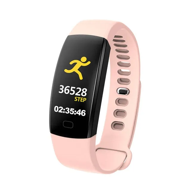 F64 Smart Fitness Bracelet waterproof Smart Band Blood Pressure Heart Rate Monitor Electronic Health Wristband PK mi band 4