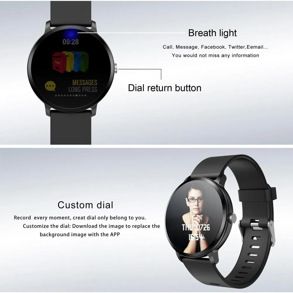 Fitness Tracker Smartwatch IP67 Waterproof