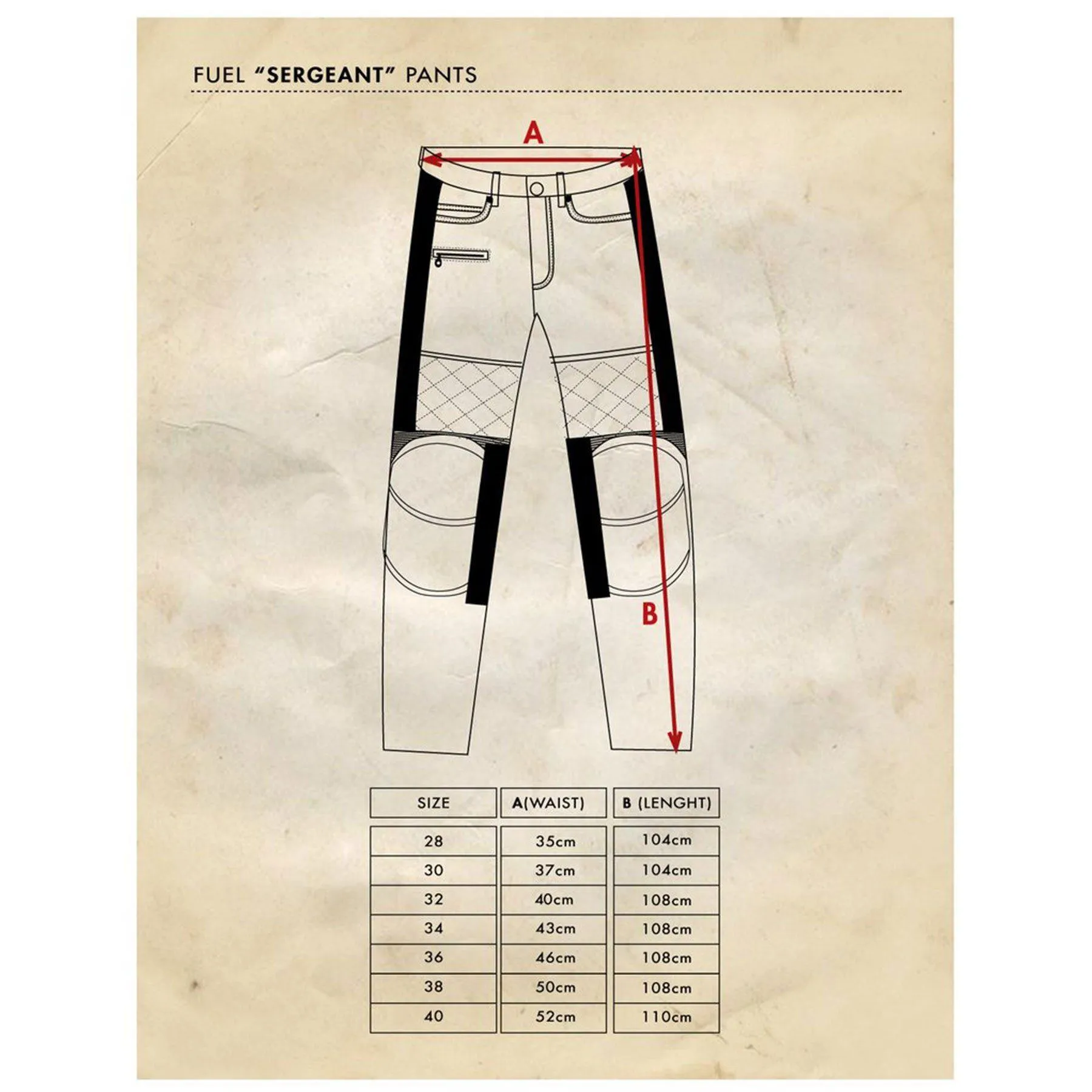 Fuel Waxed-Jeans Sergeant