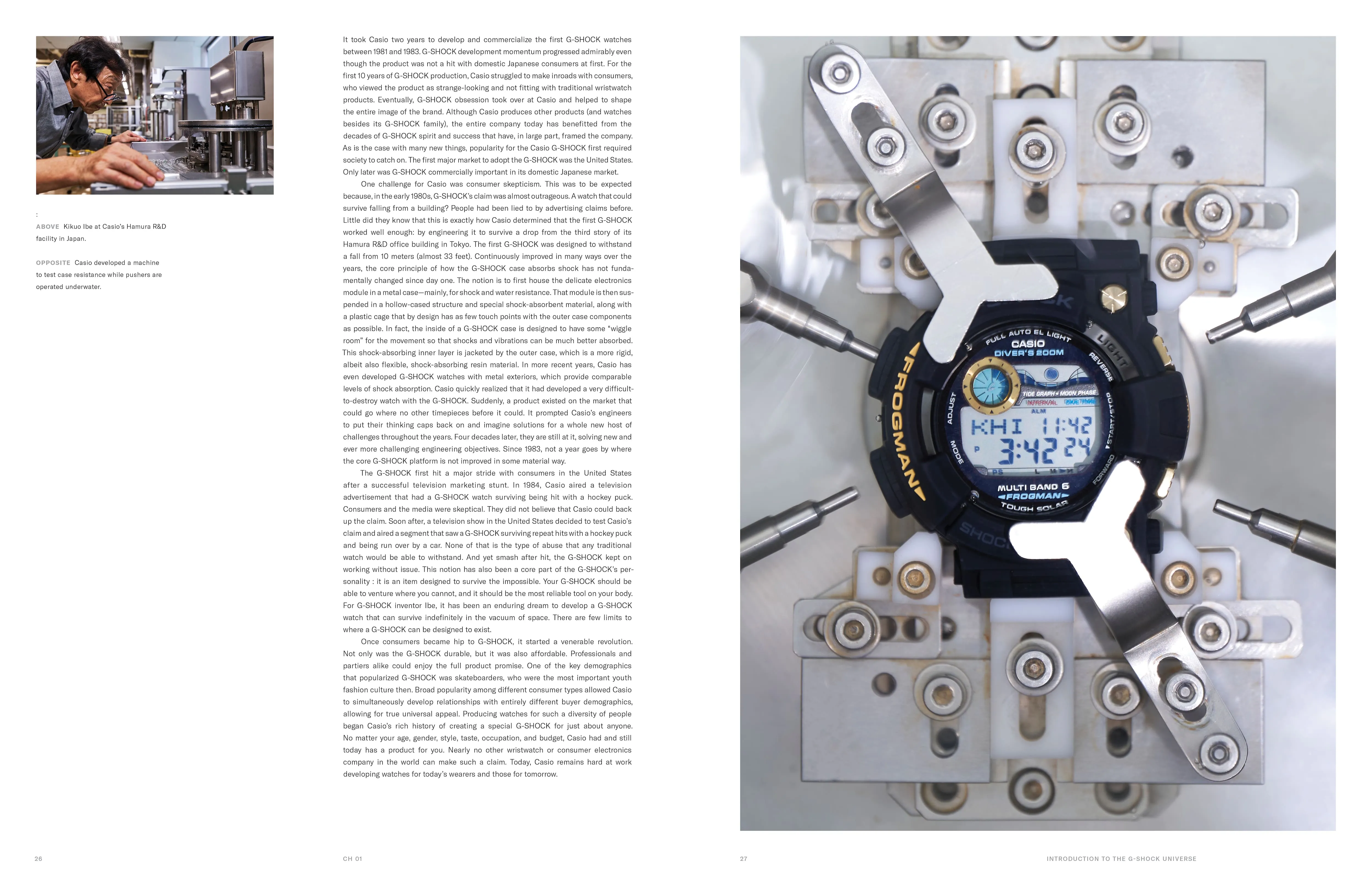 G-SHOCK 40th Anniversary Book