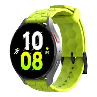 Garmin Vivomove HR & HR Sports compatible Silicone Football Pattern Watch Straps