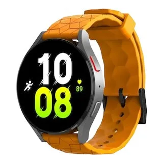 Garmin Vivomove HR & HR Sports compatible Silicone Football Pattern Watch Straps