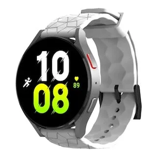 Garmin Vivomove HR & HR Sports compatible Silicone Football Pattern Watch Straps