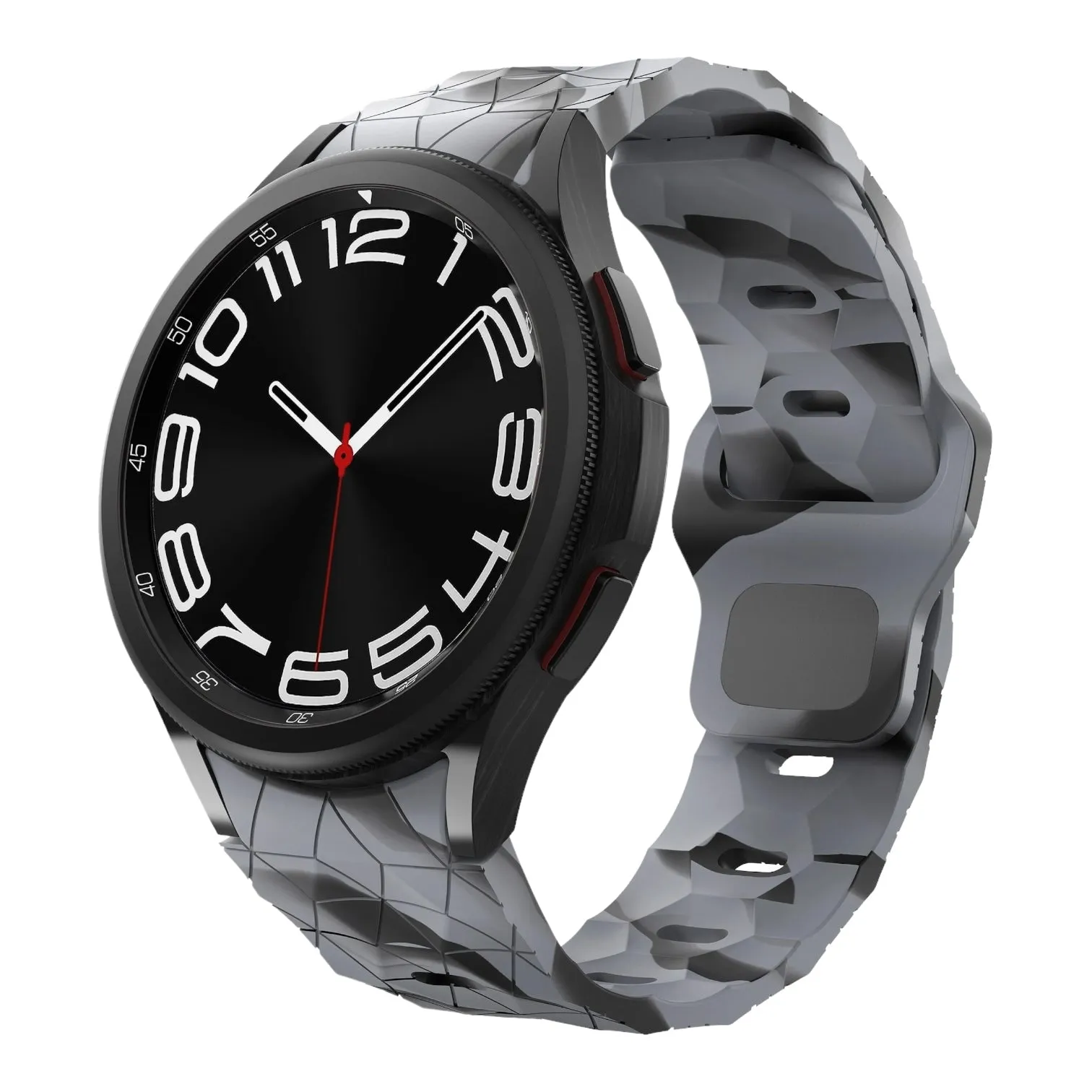 Garmin Vivomove HR & HR Sports compatible Silicone Football Pattern Watch Straps