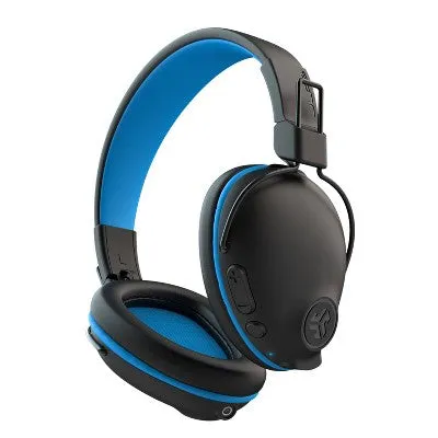 JLab JBuddies Pro Over-Ear Bluetooth Wireless Kids' Headphones - Black/Blue