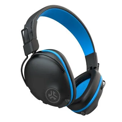 JLab JBuddies Pro Over-Ear Bluetooth Wireless Kids' Headphones - Black/Blue