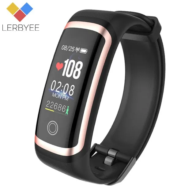 Lerbyee Fitness Tracker M4 Waterproof IP67 Blood Pressure Smart Bracelet Bluetooth Call Reminder Sport Wristband for iOS Android