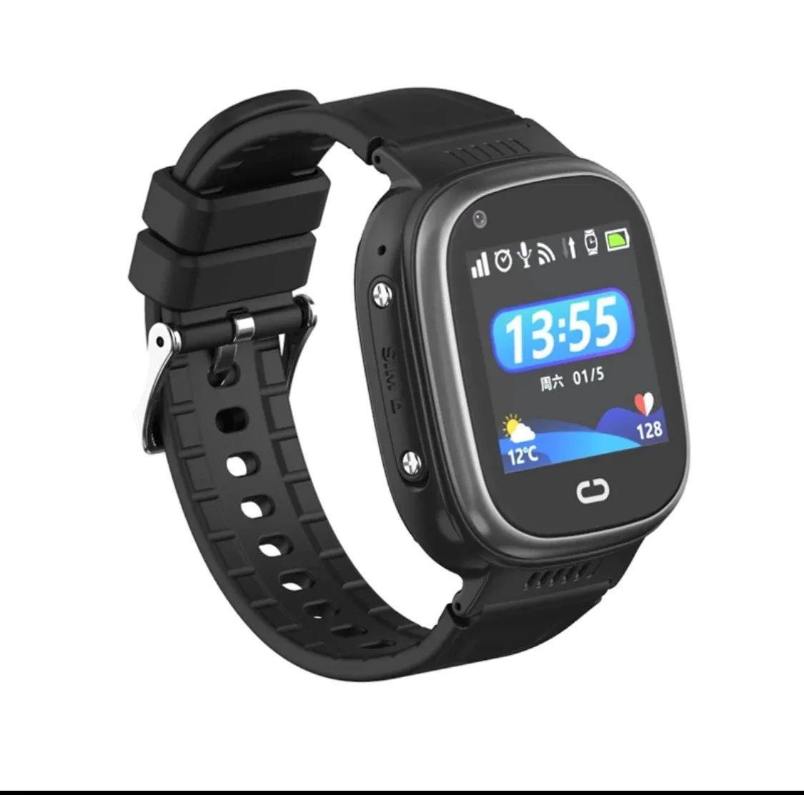 LT 12 Kids Smart Watch Black