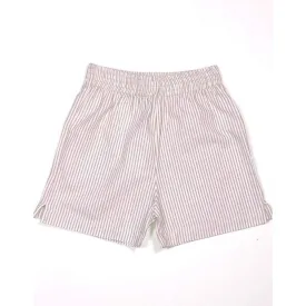 Luigi Kids by Acvisa Boys Sand Stripe Seersucker Short