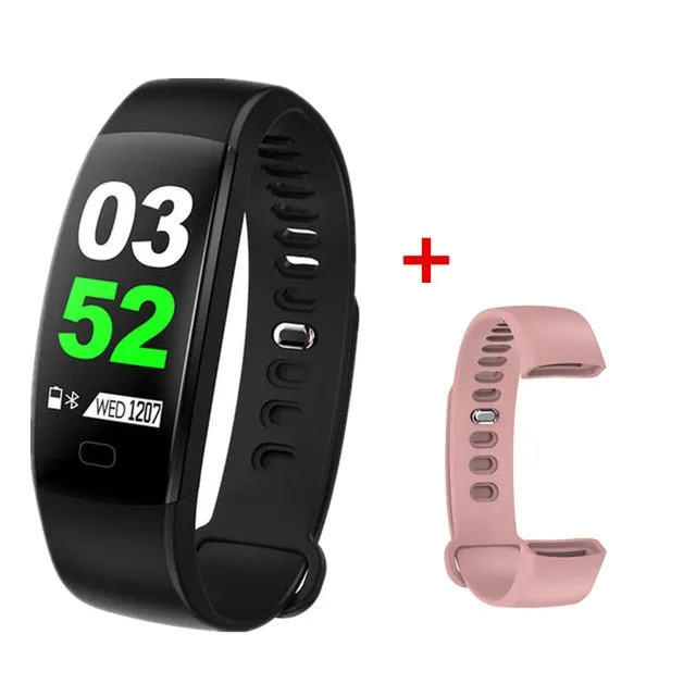 LUOKA F64 Smart Bracelet Fitness Tracker Wristband Blood Pressure Heart Rate Monitor With Pedometer Bracelet For Android IOS