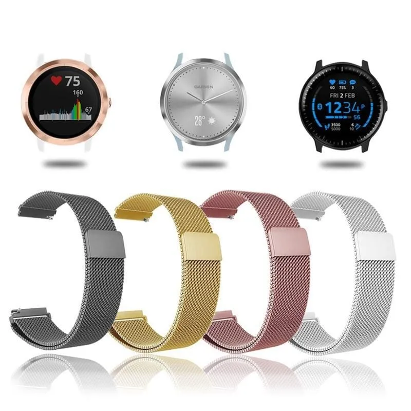 Milanese Straps Compatible with the Amazfit 20mm Range