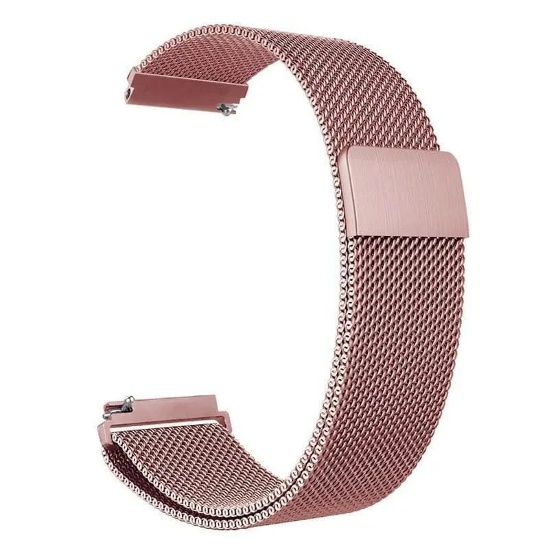 Milanese Straps Compatible with the Garmin 18mm Range