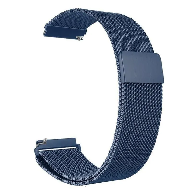 Milanese Straps Compatible with the Garmin 18mm Range