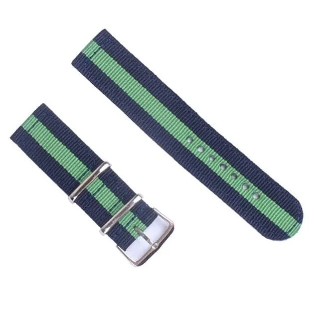 Nato Nylon Watch Straps Compatible with the Pixbee Kids 4g Video Smart Watch