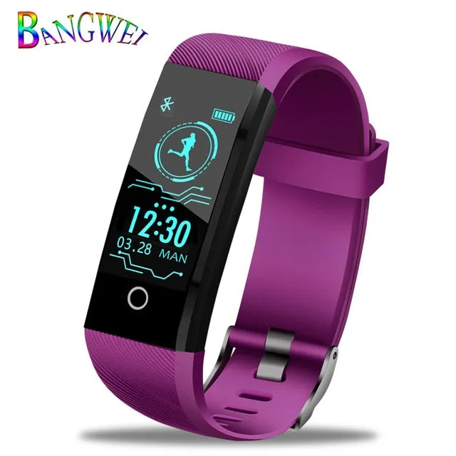 New Smart Bracelet Heart Rate Fitness Tracker Men women Blood Pressure Oxygen Waterproof