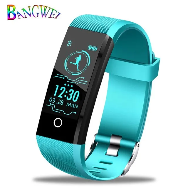 New Smart Bracelet Heart Rate Fitness Tracker Men women Blood Pressure Oxygen Waterproof