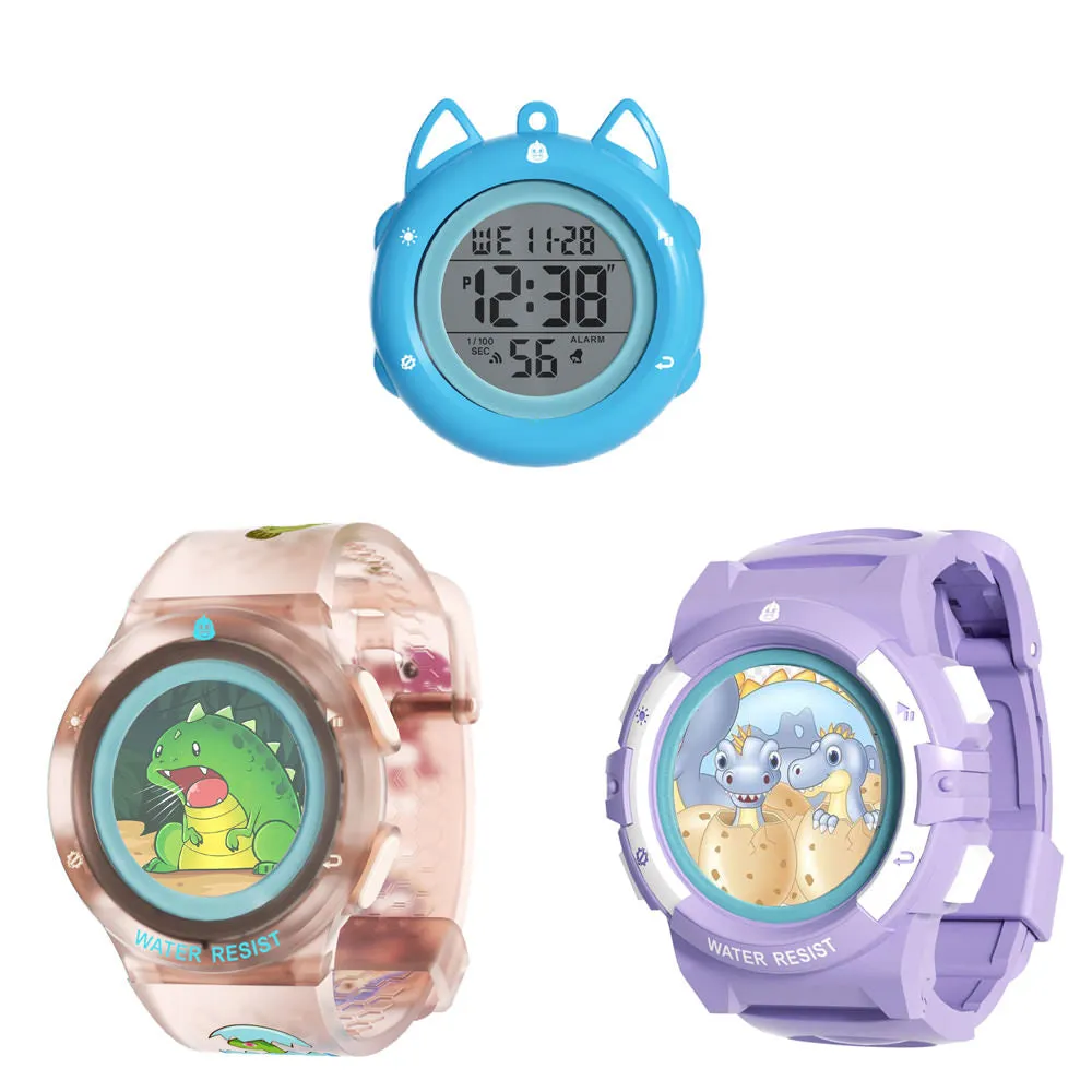 Novelty NFC Watch with Changeable Bezels for Teens 3 Case Set