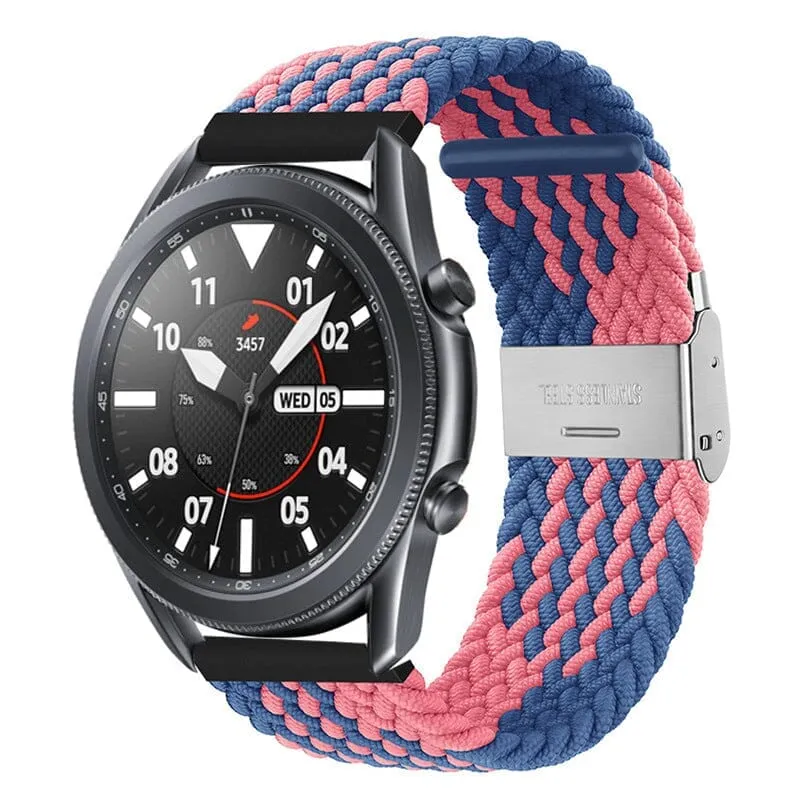 Nylon Braided Loop Watch Straps Compatible with the Pixbee Kids 4g Video Smart Watch