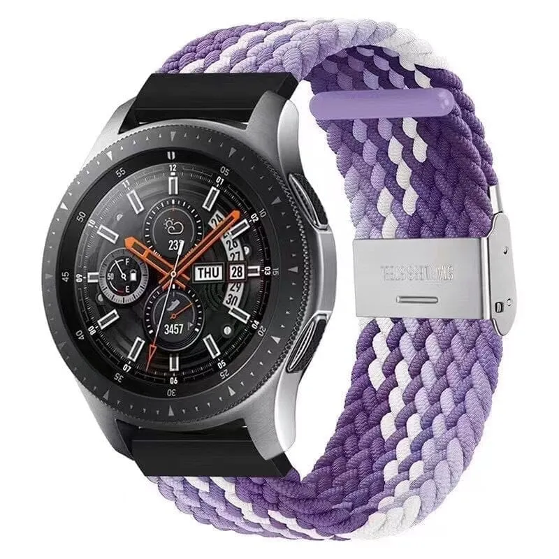 Nylon Braided Loop Watch Straps Compatible with the Pixbee Kids 4g Video Smart Watch